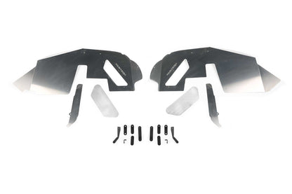 Fabtech Front Inner Fender Kit for Jeep Wrangler JL and Gladiator JT with Fabtech Tube Fenders (K4187)