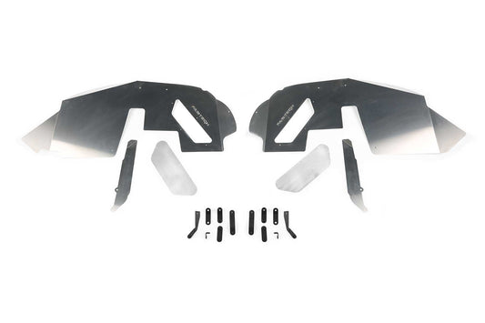 Fabtech Front Inner Fender Kit for Jeep Wrangler JL and Gladiator JT with Fabtech Tube Fenders (K4187)