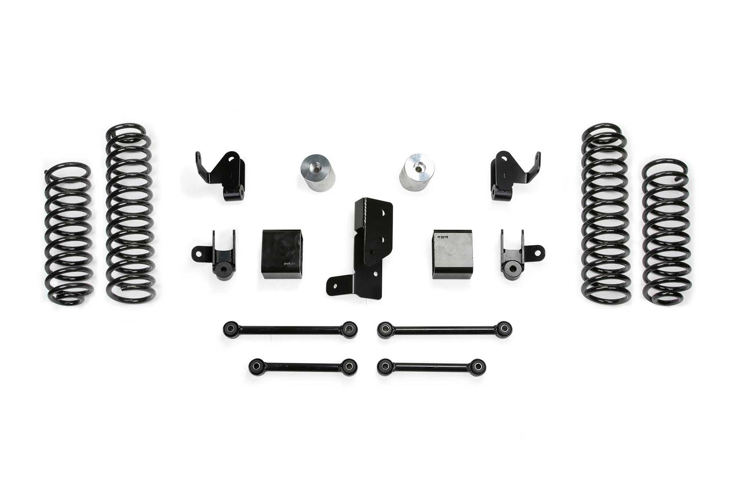 Fabtech 3in Sport Suspension System with Shock Extensions for 2021 Jeep Wrangler JL 4xe 4-Door (K4200)