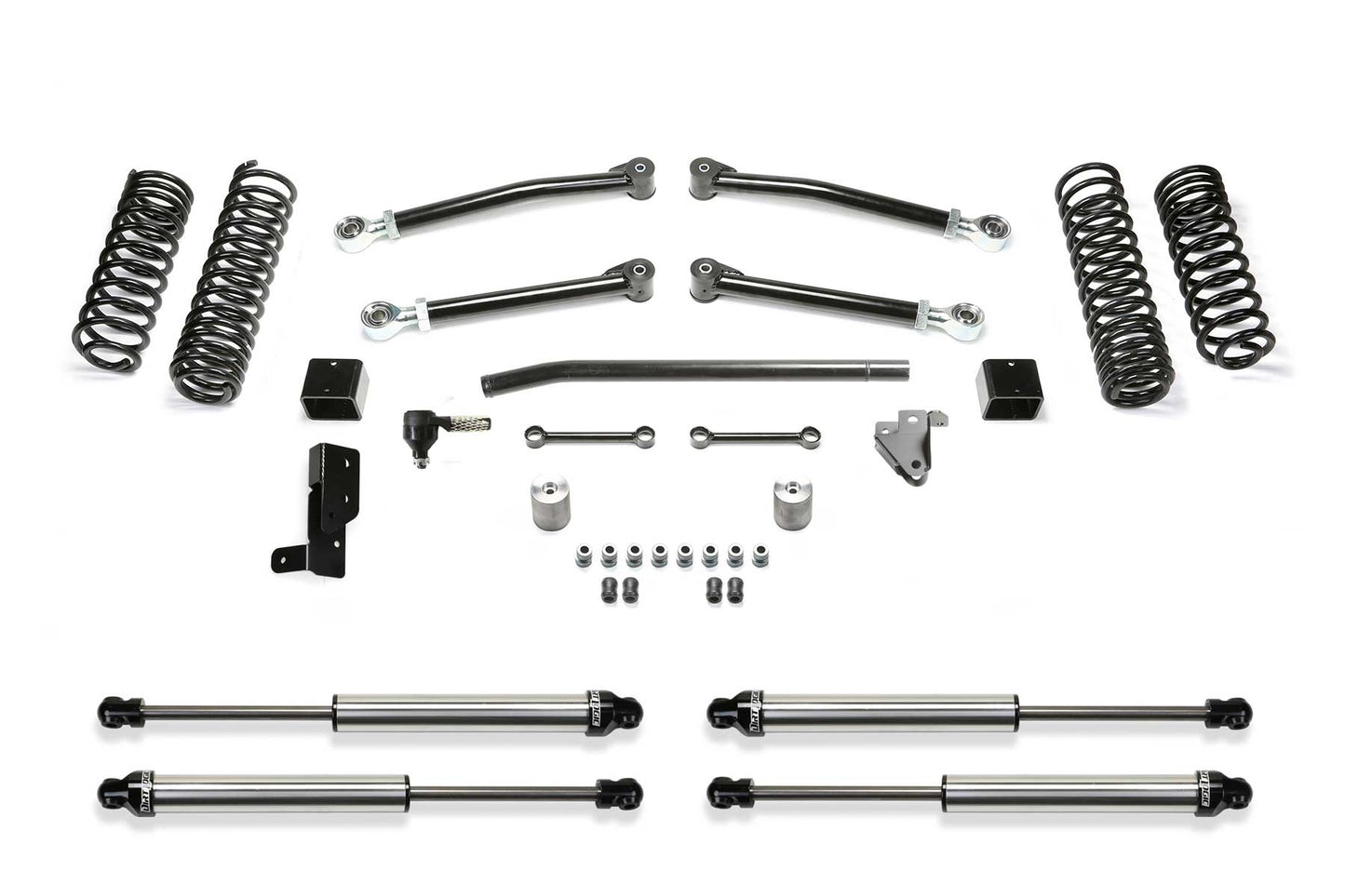 Fabtech 3in Trail Suspension System with Dirt Logic 2.25 Shocks for 2021 Jeep Wrangler JL 4xe 4-Door (K4202DL)
