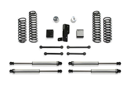 Fabtech 3in Sport Suspension System with Dirt Logic 2.25 Shocks for 2020-2022 Jeep Wrangler JL 4WD Diesel and Rubicon 392 4-Door (K4205DL)