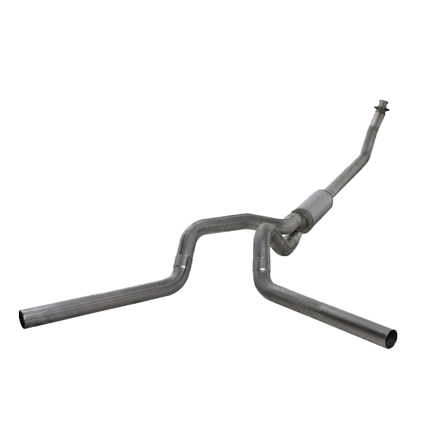 Diamond Eye K4214S 4″ Turbo-Back Dual Exhaust for 1998.5–2002 Dodge 5.9L Cummins