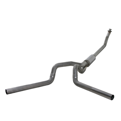 Diamond Eye K4214S 4″ Turbo-Back Dual Exhaust for 1998.5–2002 Dodge 5.9L Cummins