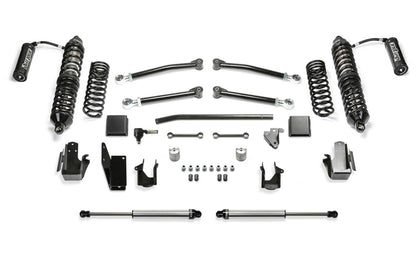 Fabtech 3in Trail Suspension System with Dirt Logic 2.5 Coilovers and Dirt Logic Rear Shocks for 2020-2022 Jeep Gladiator JT 4WD Gas (K4217DL)
