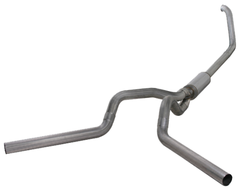 Diamond Eye K4321S 4″ Turbo-Back Dual Exhaust for 2000–2003 Ford 7.3L Powerstroke