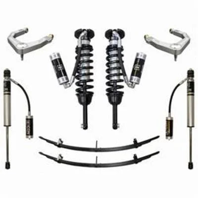 ICON 05-15 Toyota Tacoma 0-3.5in/2016+ Toyota Tacoma 0-2.75in Stg 4 Suspension System w/Billet Uca ICON