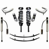 ICON 05-15 Toyota Tacoma 0-3.5in/2016+ Toyota Tacoma 0-2.75in Stg 4 Suspension System w/Billet Uca