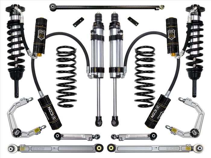 ICON 2010+ Toyota FJ/4Runner 0-3.5in Stage 8 Suspension System w/Billet Uca