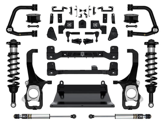 ICON 6in Stage 2 Tubular UCA Suspension System for 2022-2024 Toyota Tundra - K53272T