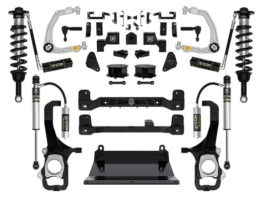 ICON 6in Stage 3 Billet UCA Suspension System for 2022-2024 Toyota Tundra - K53273