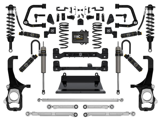 ICON 6in Stage 9 Tubular UCA Suspension System for 2022-2024 Toyota Tundra - K53279T