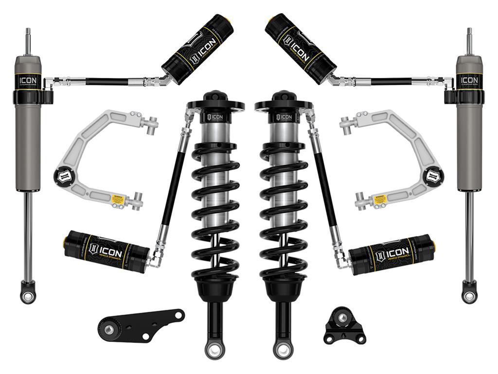 ICON 2024+ Toyota Tacoma 1.25in-3in Stage 4 Suspension System Billet