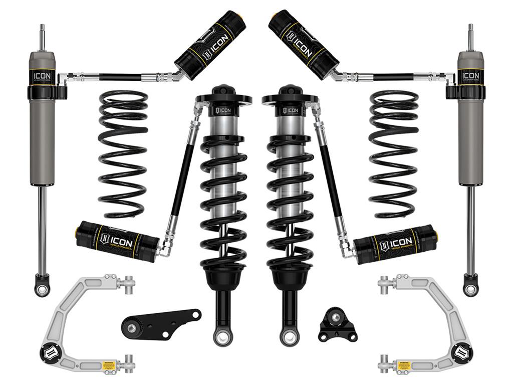 ICON 2024+ Toyota Tacoma 1.25-3in Lift Stage 4 Billet Suspension System w/Triple Rate Springs