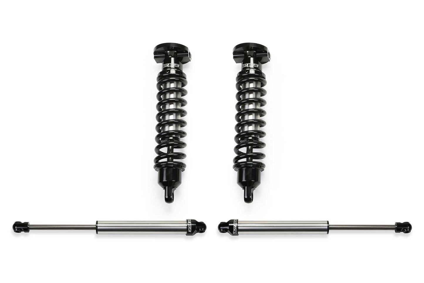 Fabtech 2in Lift System with Dirt Logic 2.5 Coilovers and Dirt Logic Rear Shocks for 2016-2018 Nissan Titan XD 4WD (K6007DL)