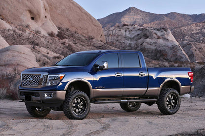 Fabtech 6in Basic Lift System with Performance Rear Shocks for 2014-2017 Nissan Titan 4WD (K6008)