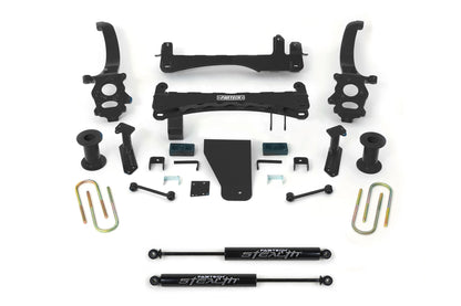 Fabtech 6in Basic Lift System with Performance Rear Shocks for 2014-2017 Nissan Titan 4WD (K6008)