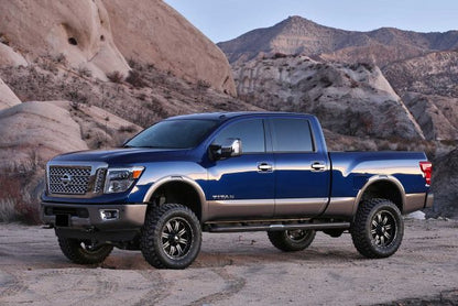Fabtech 6in Basic Lift System with Stealth Rear Shocks for 2014-2017 Nissan Titan 4WD (K6008M)