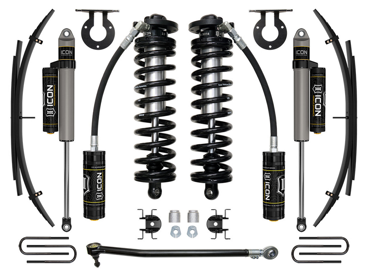 MaxTrac 17-23 Ford F-250 2.5in F&R Fox 2.0 Performance Series Shocks