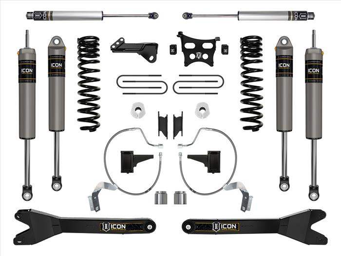 ICON 2023-2024 Ford F-250/F-350 Super Duty 4WD Gas 4.5in Lift Stage 3 Suspension System