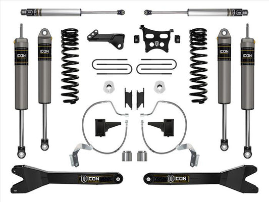 ICON 4.5in Stage 3 Diesel Radius Arm Suspension System for 2023 Ford F-250/F-350 - K64543R