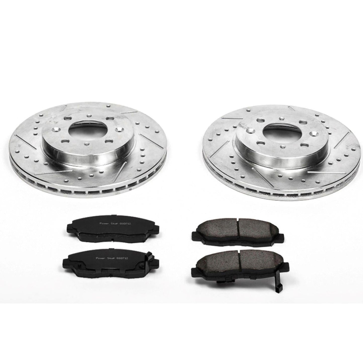 Power Stop 99-00 Honda Civic Front & Rear Z17 Evolution Geomet Coated Brake Kit