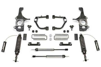 Fabtech 4in Ball Joint UCA Lift System with Dirt Logic 2.5 Reservoir Coilovers and Dirt Logic Rear Shocks for 2016-2021 Toyota Tundra 2WD/4WD (K7051DL)