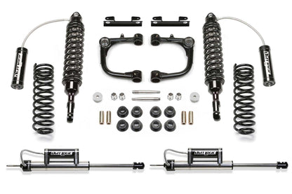 Fabtech 3in Uniball UCA Lift System with Dirt Logic 2.5 Reservoir Coilovers and Dirt Logic Reservoir Rear Shocks for 2010-2021 Toyota 4Runner 4WD with KDSS (K7082DL)