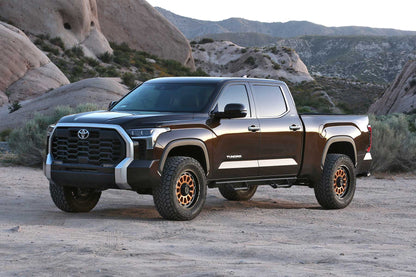 Fabtech 3in Uniball UCA Lift Kit with Front Shock Spacers, Rear Air Bag Spacers and Stealth Shocks for 2022+ Toyota Tundra 4WD (K7089M)