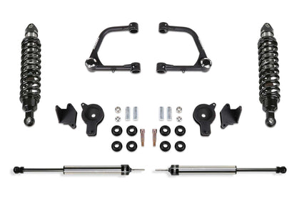 Fabtech 3in Uniball UCA Lift Kit with Dirt Logic 2.5 Coilovers, Dirt Logic Rear Shocks and Air Bag Spacers for 2022+ Toyota Tundra 4WD (K7090DL)