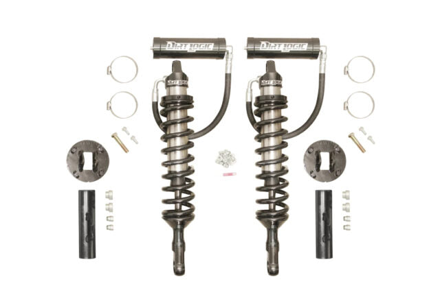 Fabtech 3in Ball Joint UCA Lift Kit with Dirt Logic 2.5 Reservoir Coilovers and Dirt Logic 2.25 Rear Shocks for 2024 Toyota Tacoma 4WD (K7106DL)