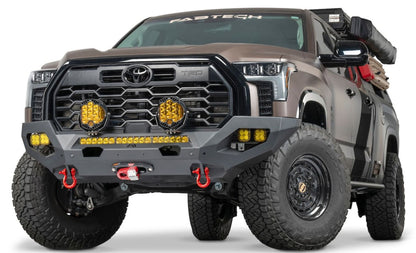 Fabtech 3" Dirt Logic Suspension System w/Ball Joint UCA, Dirt Logic 2.5 Reservoir Coilovers, Dirt Logic 2.25 Rear Shocks & Air Bag Spacers – 2022–2026 Toyota Tundra 4WD (K7112DL)