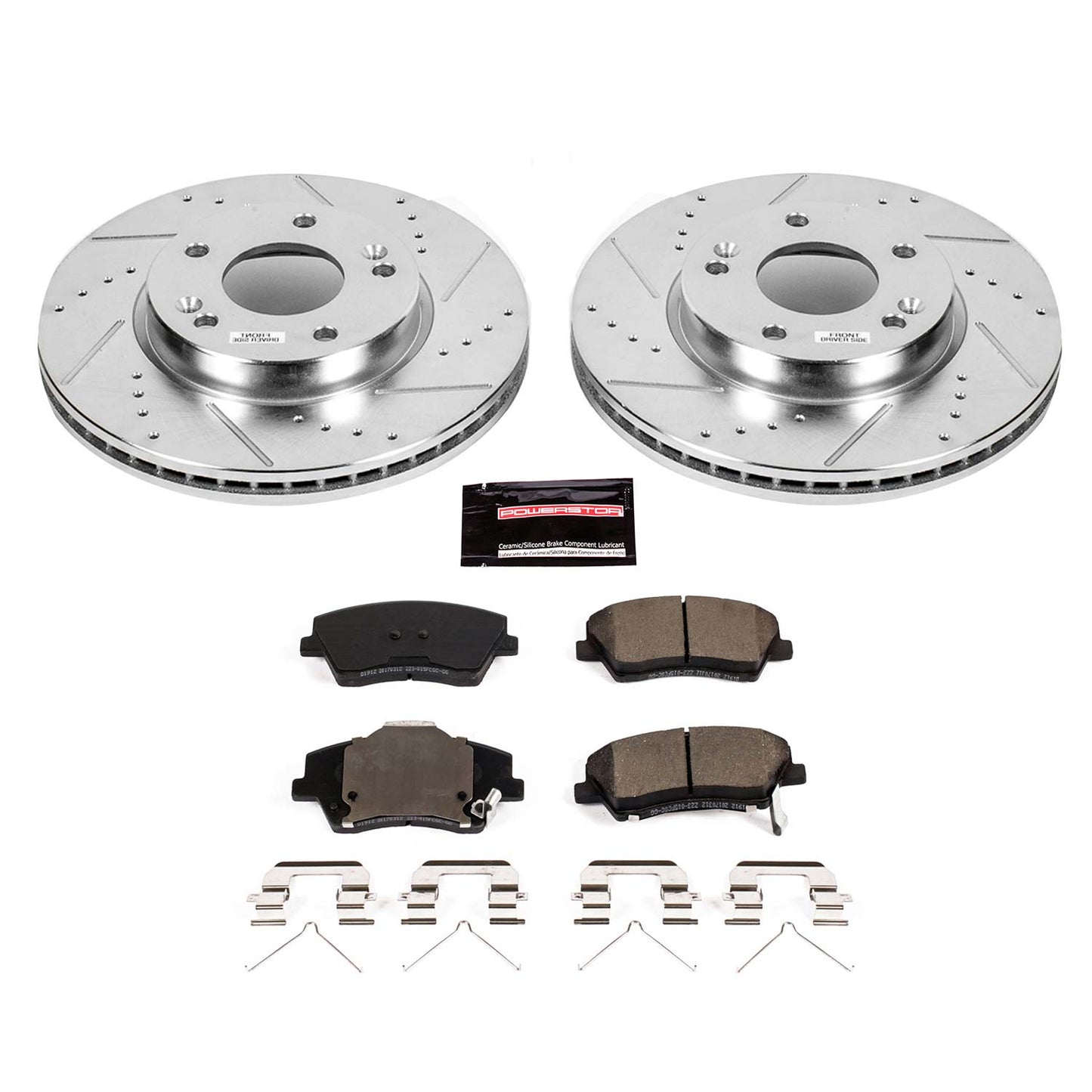 Power Stop 18-20 Hyundai Elantra GT Front & Rear Z23 Evolution Sport Brake Kit