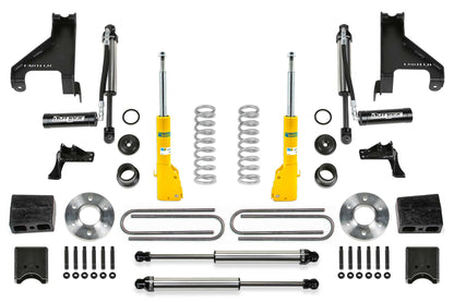 Fabtech 1.5in Coil Assist Lift Kit with Bilstein B6 Struts and Dirt Logic 2.25 Auxiliary Shocks for 2015-2021 Mercedes-Benz Sprinter 2500 4WD (K9004DL)