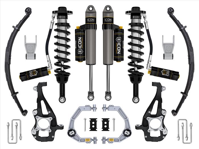 21-23 Ford F150 Tremor 4WD 3.5-4.5in Stage 2 Suspension Sys Billet UCA / Leaf Pack