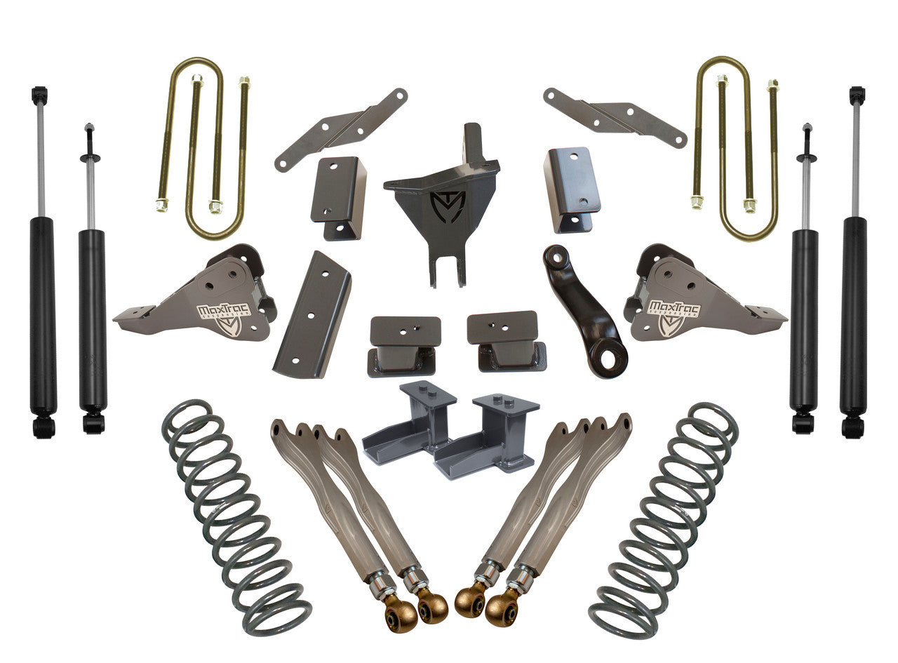 MaxTrac 17-23 Ford F-250 8in F&R Fox 2.0 Performance Series Shocks