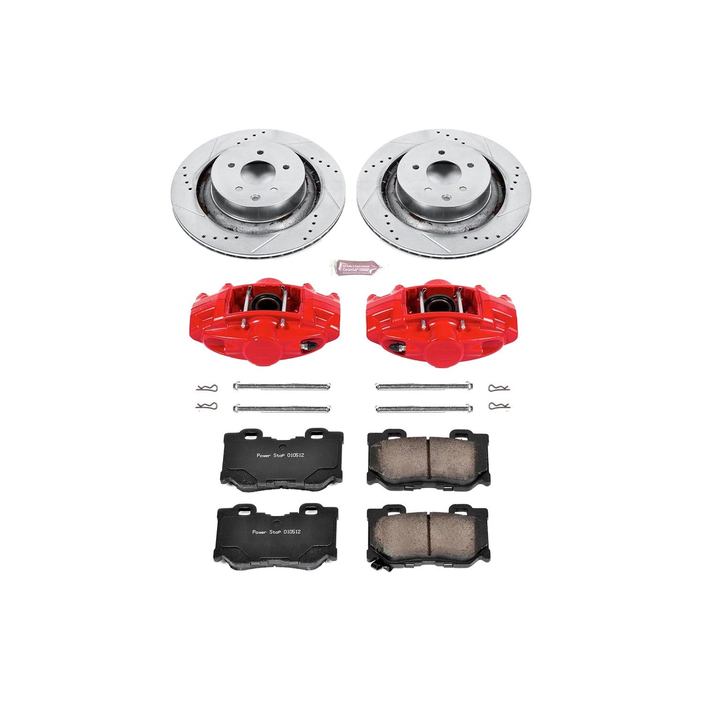 Power Stop 14-15 Infiniti Q60 Front and Rear Z23 Evolution Brake Kit