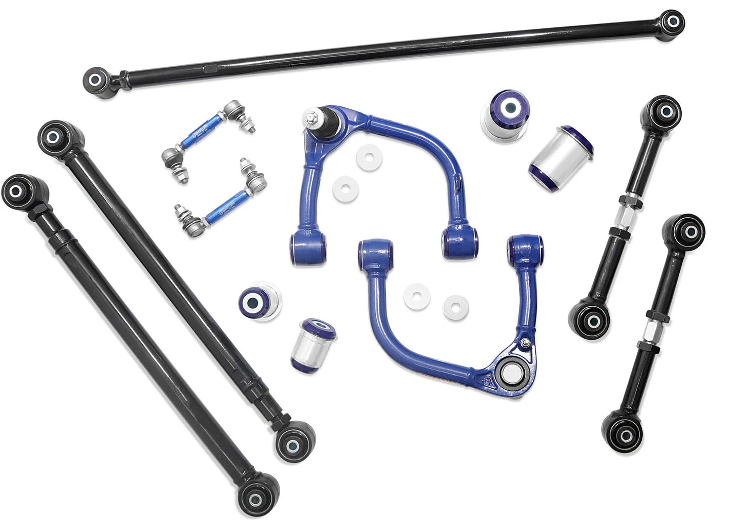 SuperPro 21+ Toyota Land Cruiser 300 Vehicle Performance & Geometry Upgrade Kit- (Front & Rear)