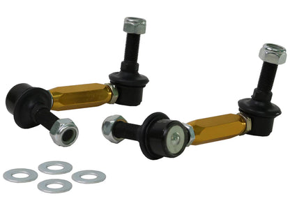 Whiteline 15-25 Ford Mustang Adjustable Sway Bar Vehicle Link Kit - KLC266