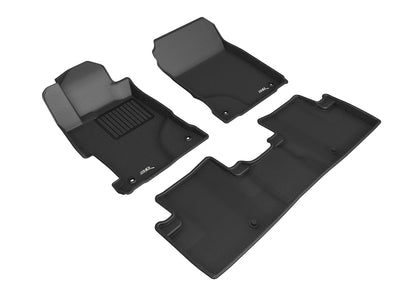 3D MAXpider L1AC00801509 2013-2020 Acura ILX Kagu 1st & 2nd Row Floormats - Black