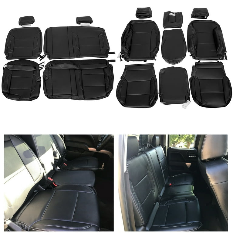 Covercraft 10 Nissan Xterra/10-11 Polycotton SeatSaver Custom Front Row Seat Covers - Grey