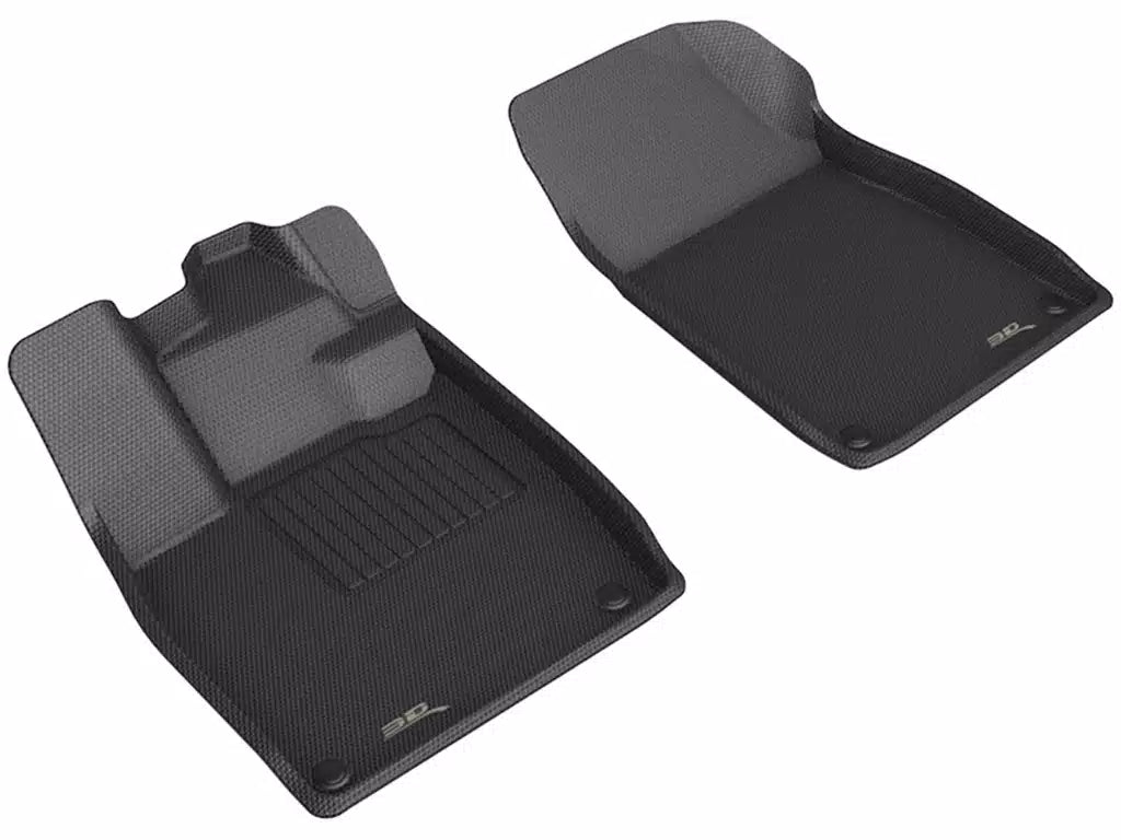 3D MAXpider KAGU 1st Row Floor Mats for 2022-2026 Audi Q4 e-tron - L1AD07911509