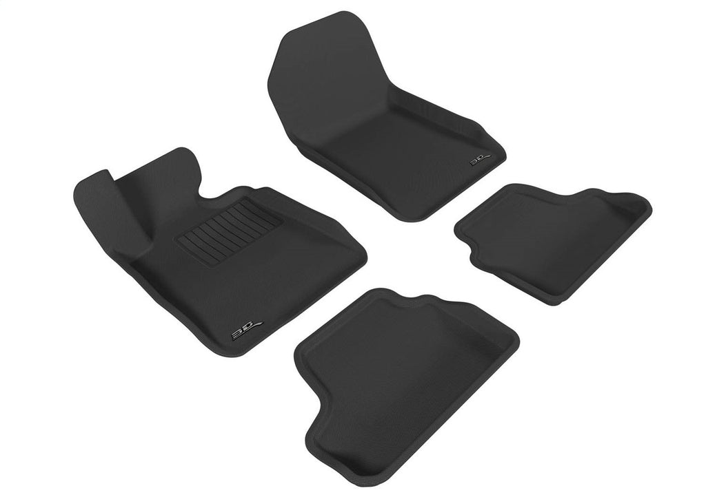 3D MAXpider L1BM02401501 2007-2013 BMW 3 Series E93 Kagu 1st & 2nd Row Floormats - Gray