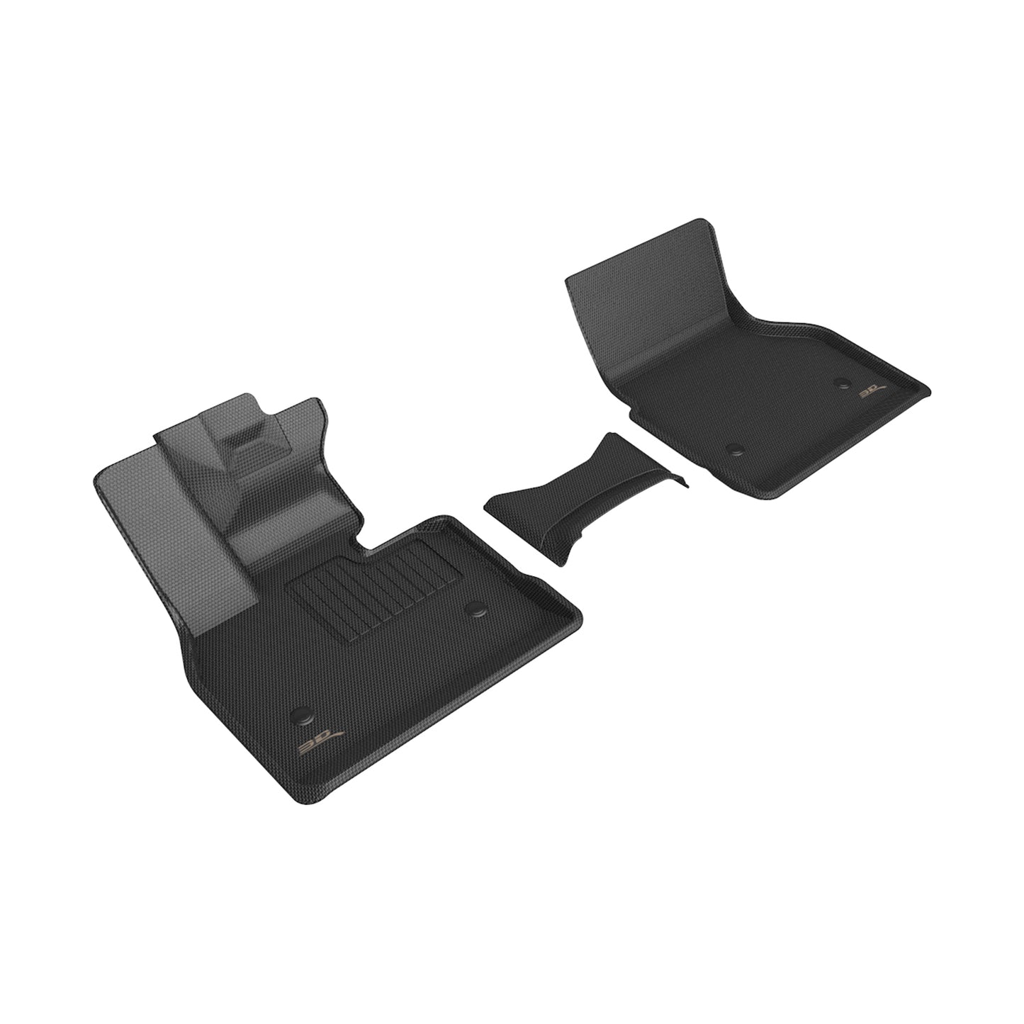 3D MAXpider L1BM12411509 22-24 BMW iX (I20) R1 Floor Mat - Kagu Black