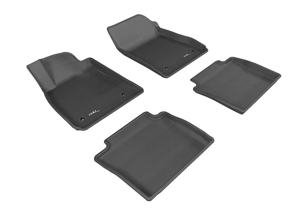 3D MAXpider L1CH04201509 2014-2020 Chevrolet Impala Kagu 1st & 2nd Row Floormats - Black