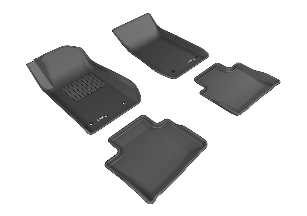 3D MAXpider L1CH06401509 2014-2017 Chevrolet SS Kagu 1st & 2nd Row Floormats - Black