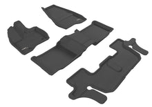 Load image into Gallery viewer, 3D MAXpider L1FR03601509 2011-2014 Ford Explorer Kagu 1st &amp; 2nd &amp; 3rd Row Floormats - Black