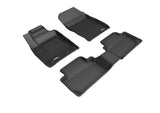 3D MAXpider L1FR11501509 2018-2020 Ford Ecosport Kagu 1st & 2nd Row Floormats - Black