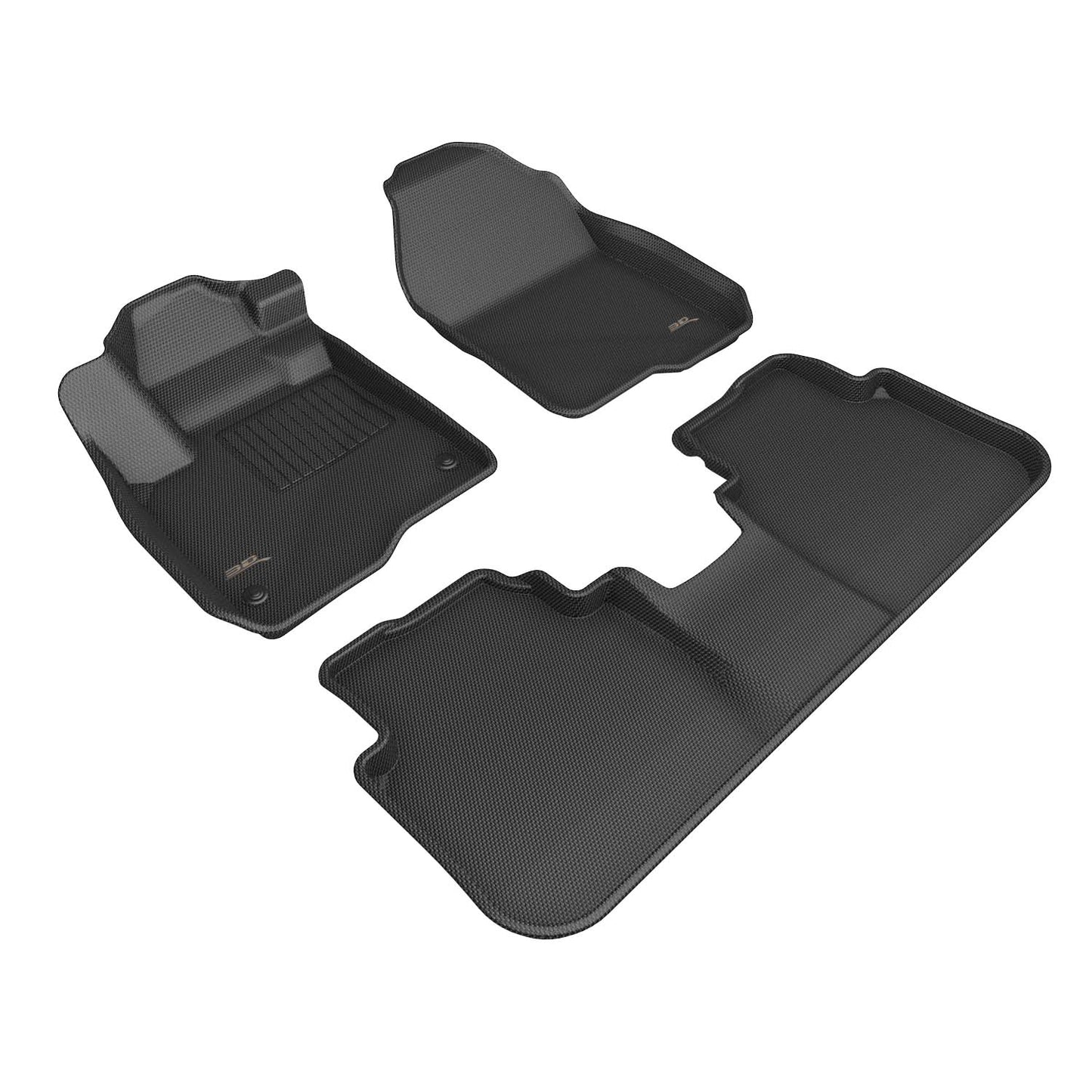 3D MAXpider L1HD13201509 2023+ Honda CR-V Kagu 1st & 2nd Row Floormats - Black