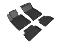 Load image into Gallery viewer, 3D MAXpider L1HY02301509 2012-2016 Hyundai Genesis Kagu 1st &amp; 2nd Row Floormats - Black