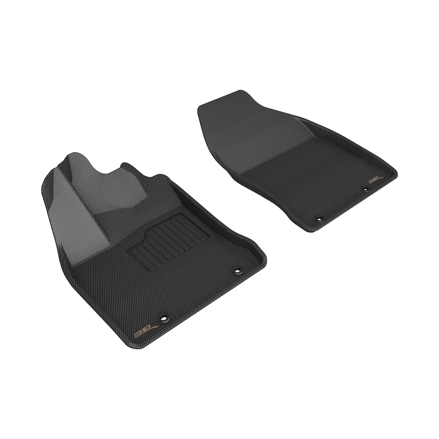 3D MAXpider L1LX02211509 2011-2017 Lexus CT Hybrid Kagu 1st Row Floormat - Black